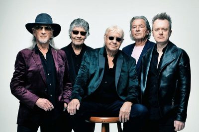 Die Mitglieder der Rockband Deep Purple.